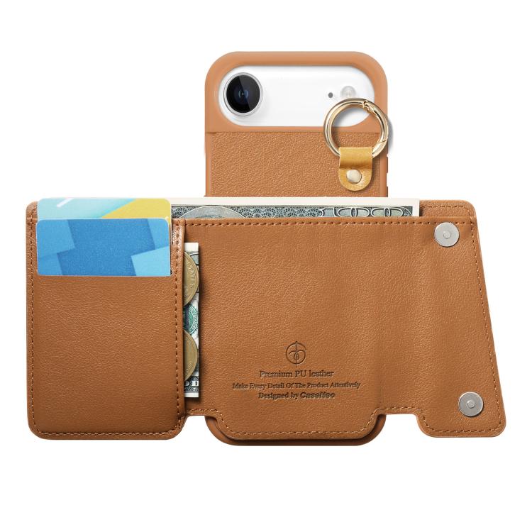 For iPhone Air Dream Wallet D Buckle Leather Back Cover Phone Case