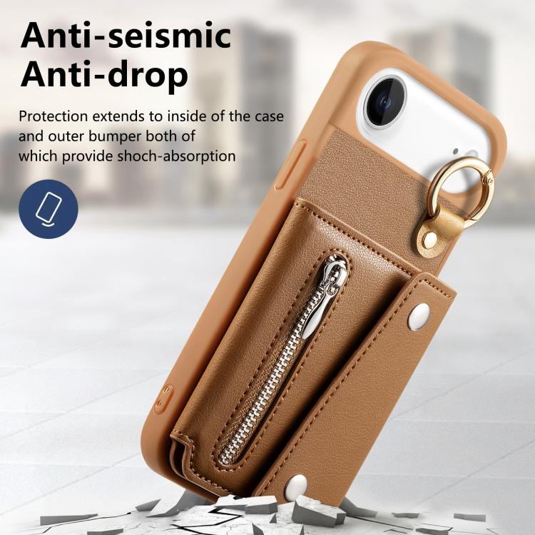 For iPhone Air Dream Wallet D Buckle Leather Back Cover Phone Case