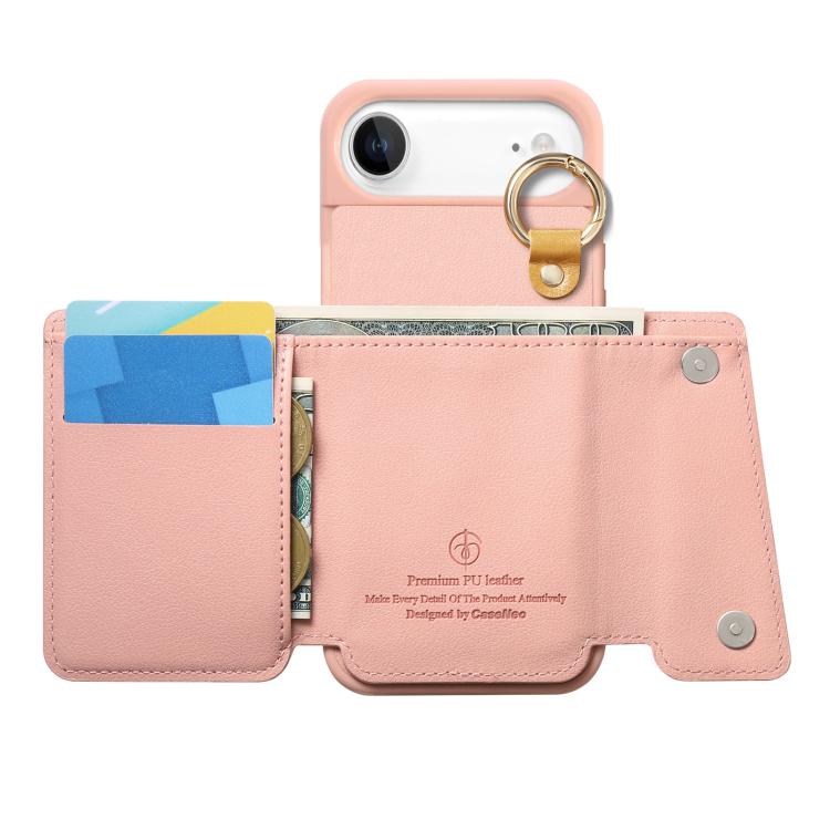 For iPhone Air Dream Wallet D Buckle Leather Back Cover Phone Case