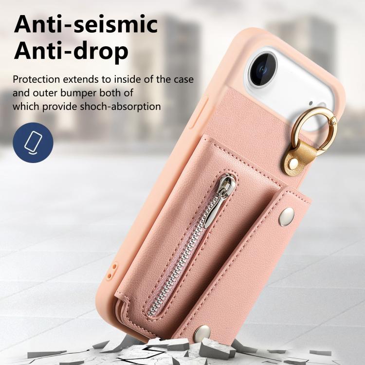 For iPhone Air Dream Wallet D Buckle Leather Back Cover Phone Case