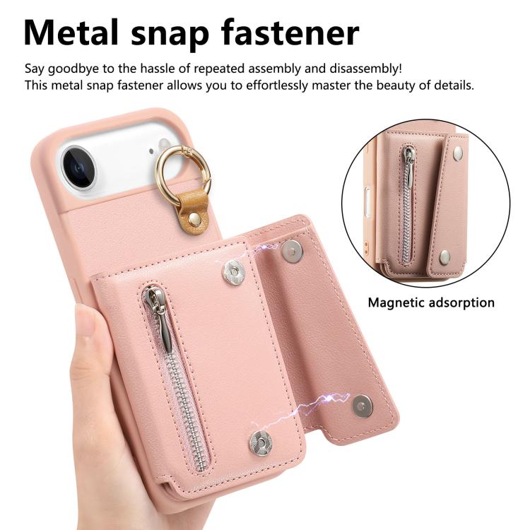 For iPhone Air Dream Wallet D Buckle Leather Back Cover Phone Case