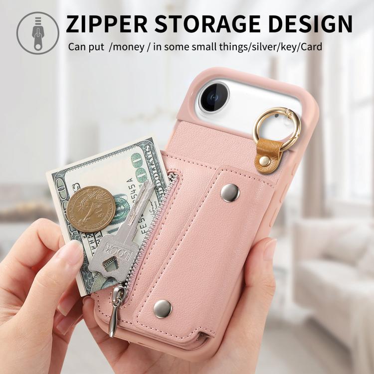 For iPhone Air Dream Wallet D Buckle Leather Back Cover Phone Case