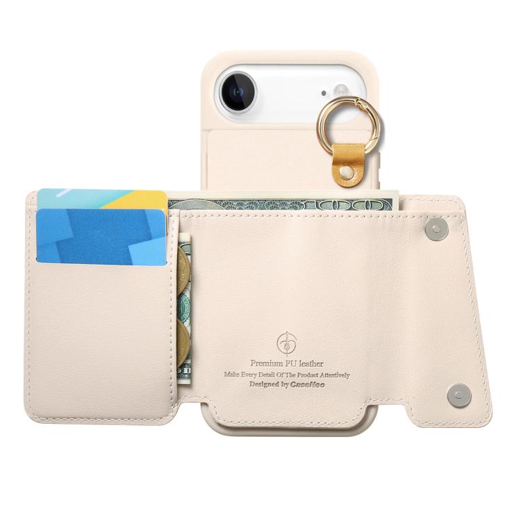 For iPhone Air Dream Wallet D Buckle Leather Back Cover Phone Case