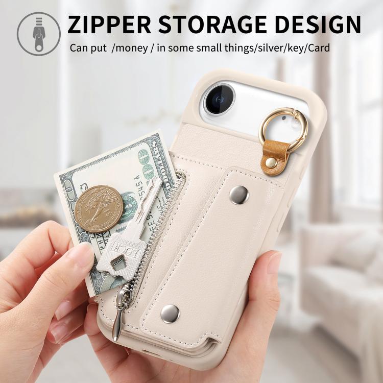 For iPhone Air Dream Wallet D Buckle Leather Back Cover Phone Case