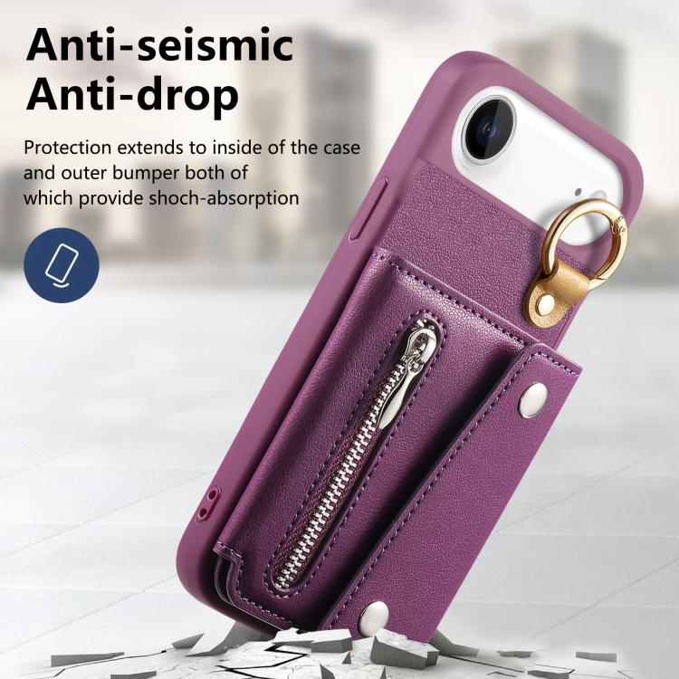 For iPhone Air Dream Wallet D Buckle Leather Back Cover Phone Case