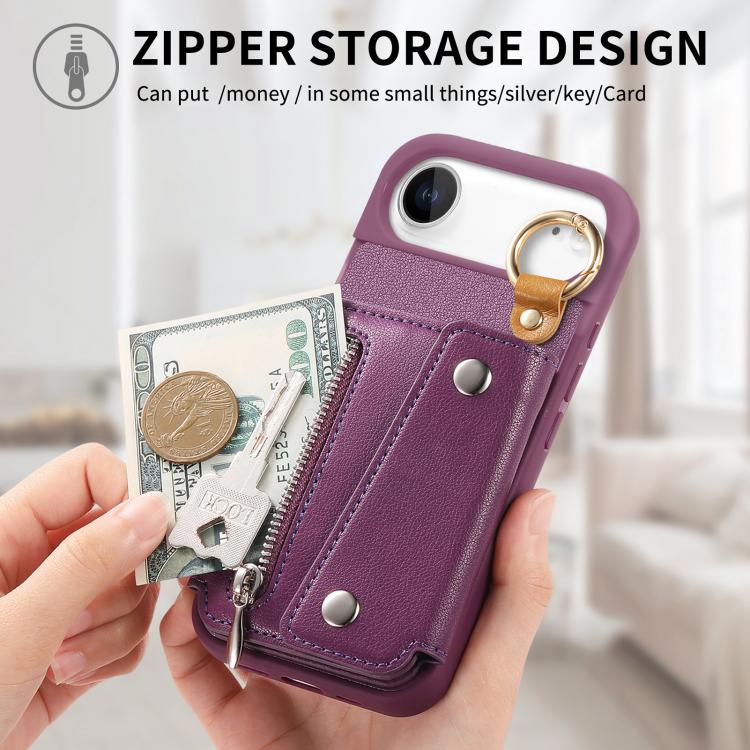 For iPhone Air Dream Wallet D Buckle Leather Back Cover Phone Case