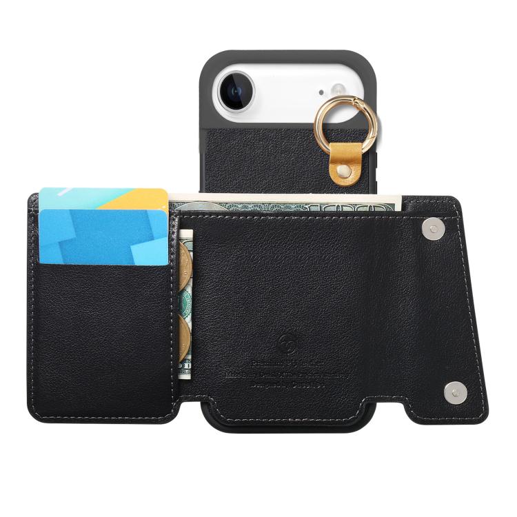 For iPhone Air Dream Wallet D Buckle Leather Back Cover Phone Case
