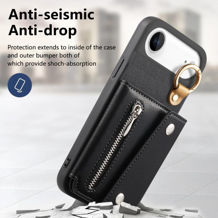 For iPhone Air Dream Wallet D Buckle Leather Back Cover Phone Case