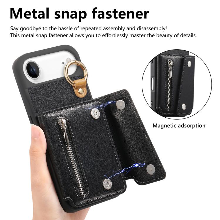 For iPhone Air Dream Wallet D Buckle Leather Back Cover Phone Case