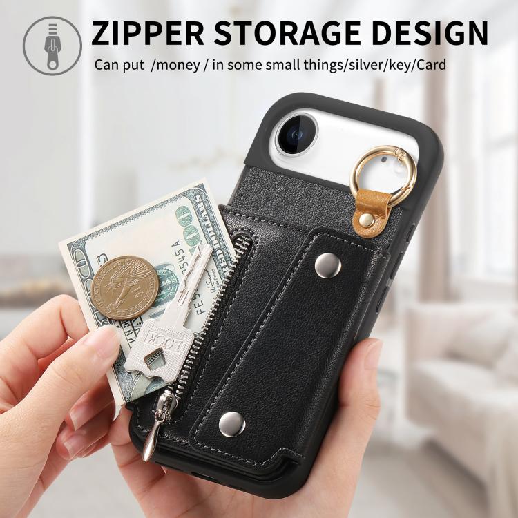 For iPhone Air Dream Wallet D Buckle Leather Back Cover Phone Case