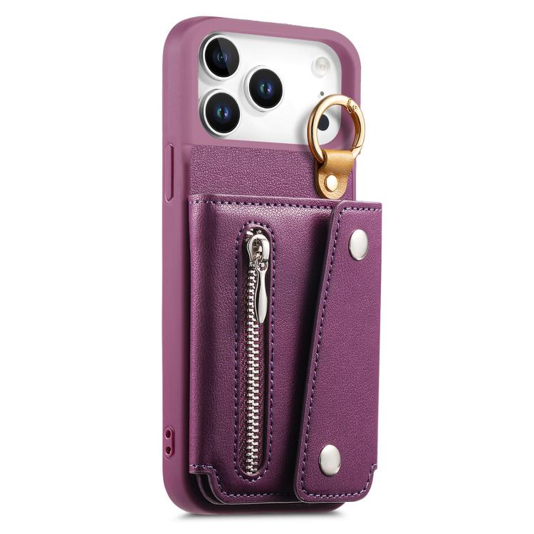 For iPhone 17 Pro Max Dream Wallet D Buckle Leather Back Cover Phone Case