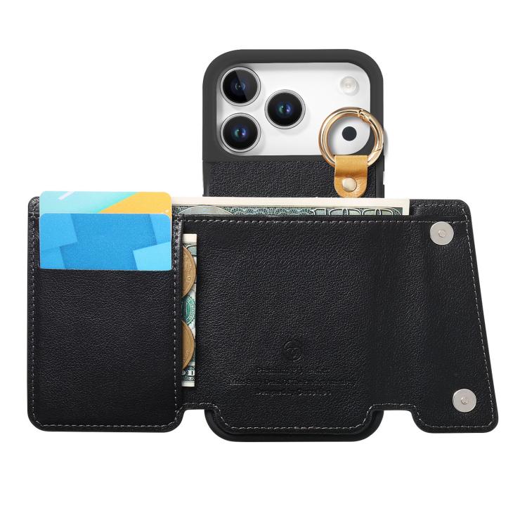 For iPhone 17 Pro Max Dream Wallet D Buckle Leather Back Cover Phone Case