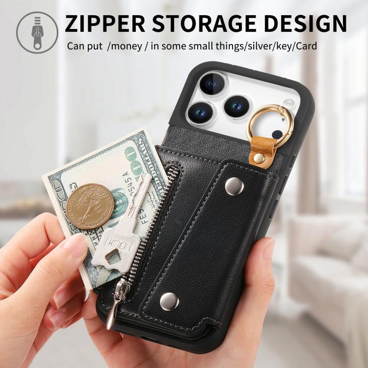 For iPhone 17 Pro Max Dream Wallet D Buckle Leather Back Cover Phone Case