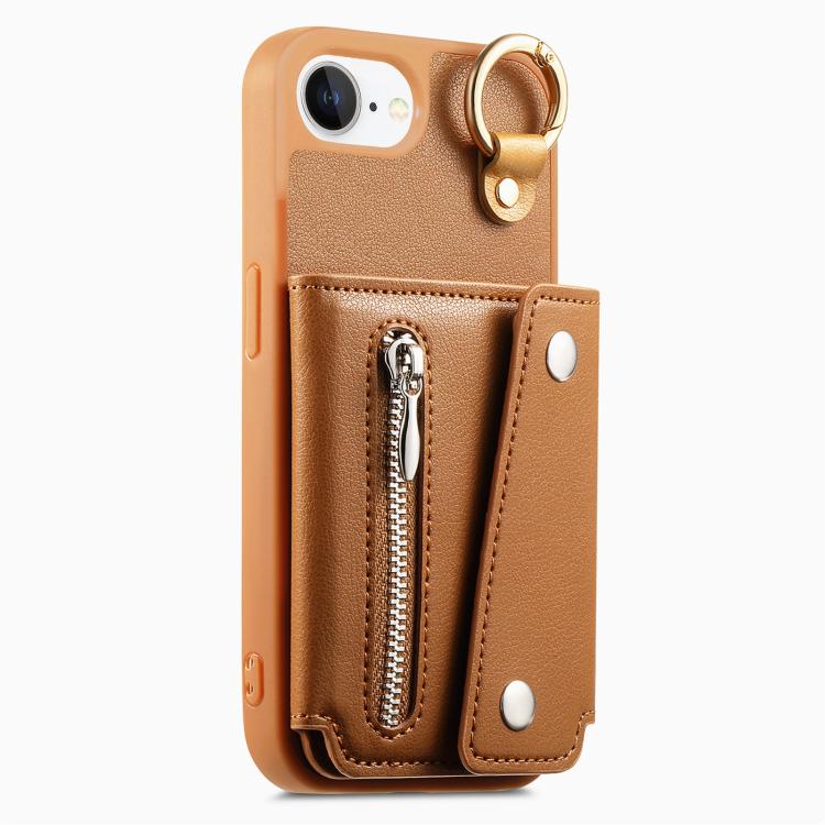 For iPhone 17e / 16e Dream Wallet D Buckle Leather Back Cover Phone Case