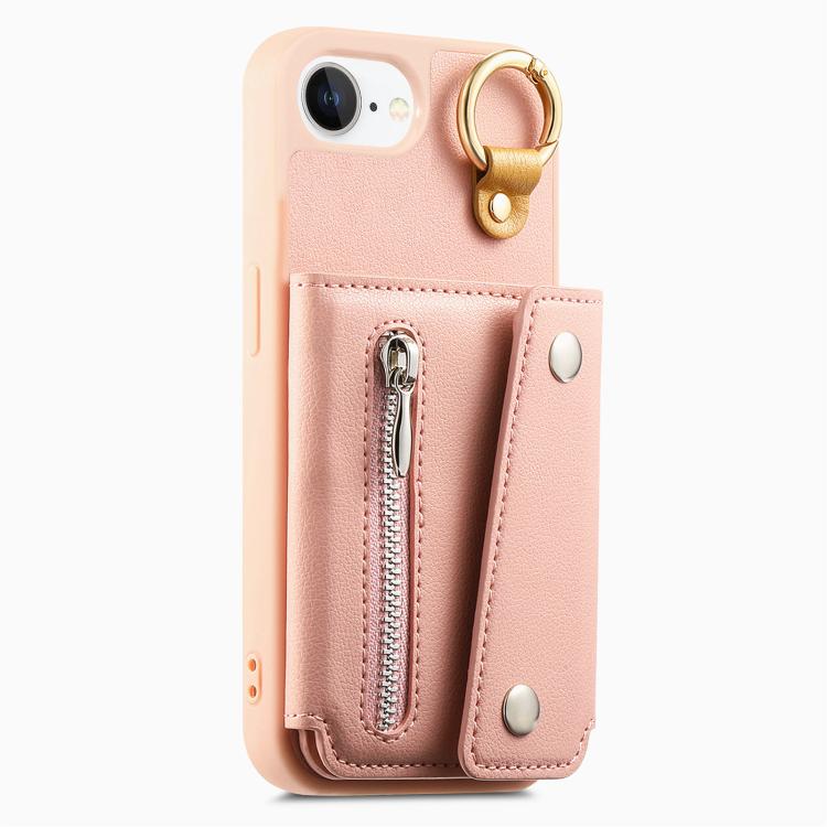 For iPhone 17e / 16e Dream Wallet D Buckle Leather Back Cover Phone Case