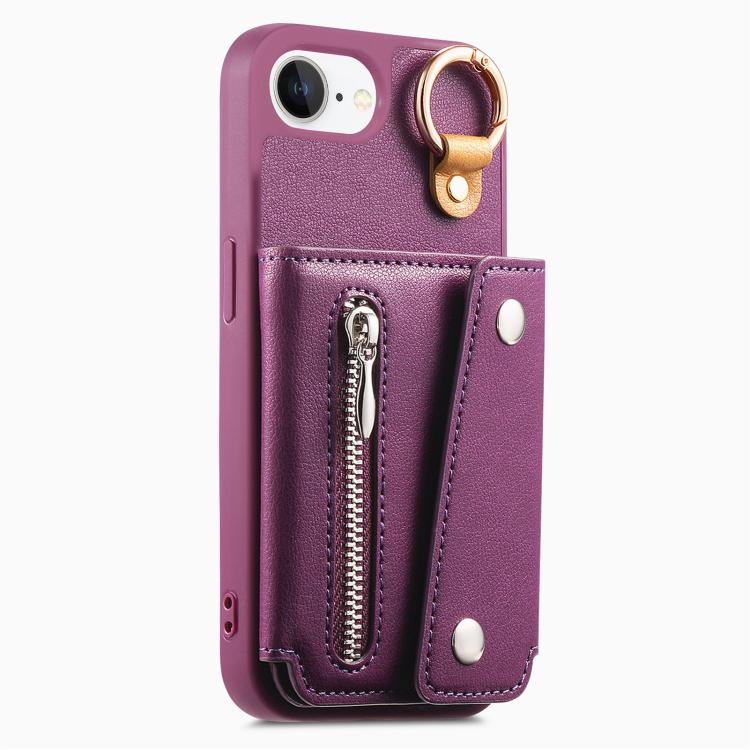 For iPhone 17e / 16e Dream Wallet D Buckle Leather Back Cover Phone Case