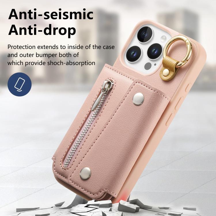 For iPhone 14 Dream Wallet D Buckle Leather Back Cover Phone Case