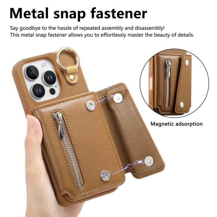 For iPhone 14 Plus Dream Wallet D Buckle Leather Back Cover Phone Case