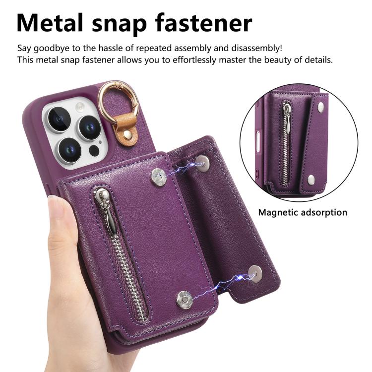 For iPhone 13 Dream Wallet D Buckle Leather Back Cover Phone Case