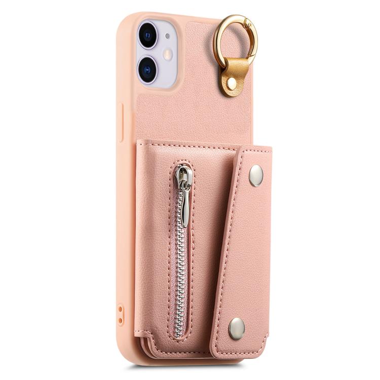 For iPhone 12 / 12 Pro Dream Wallet D Buckle Leather Back Cover Phone Case