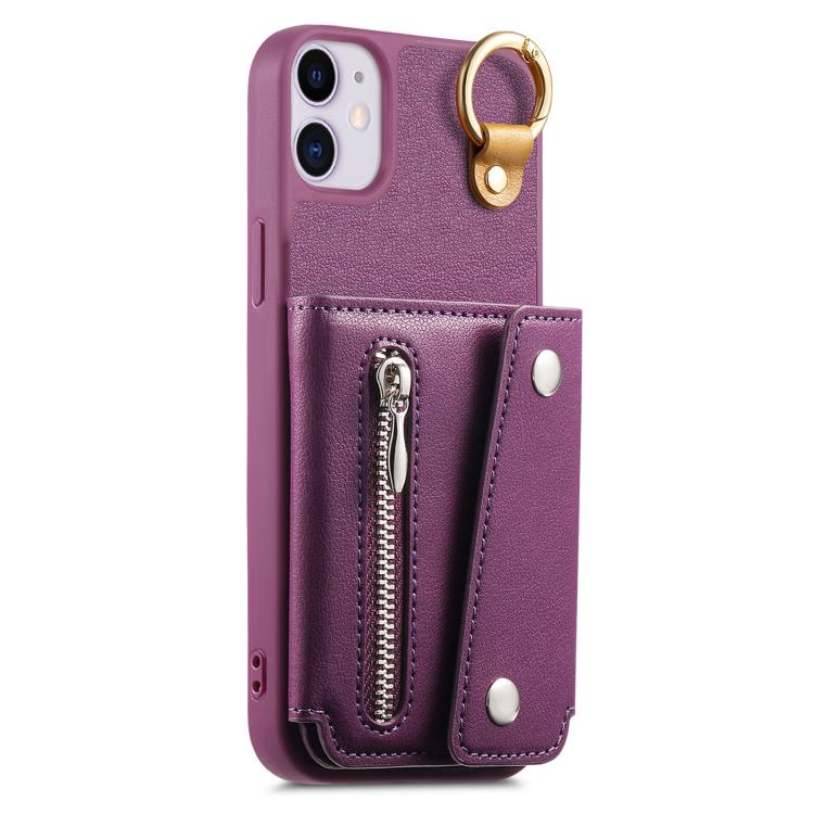 For iPhone 12 / 12 Pro Dream Wallet D Buckle Leather Back Cover Phone Case