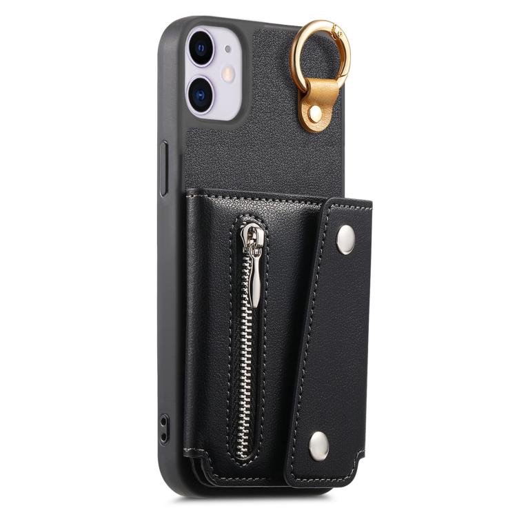 For iPhone 12 / 12 Pro Dream Wallet D Buckle Leather Back Cover Phone Case