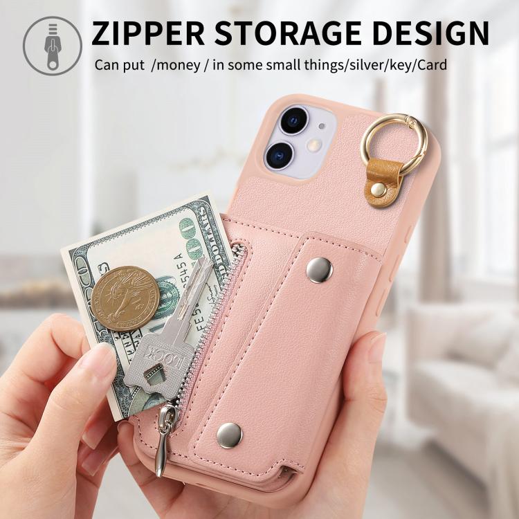For iPhone 11 Dream Wallet D Buckle Leather Back Cover Phone Case