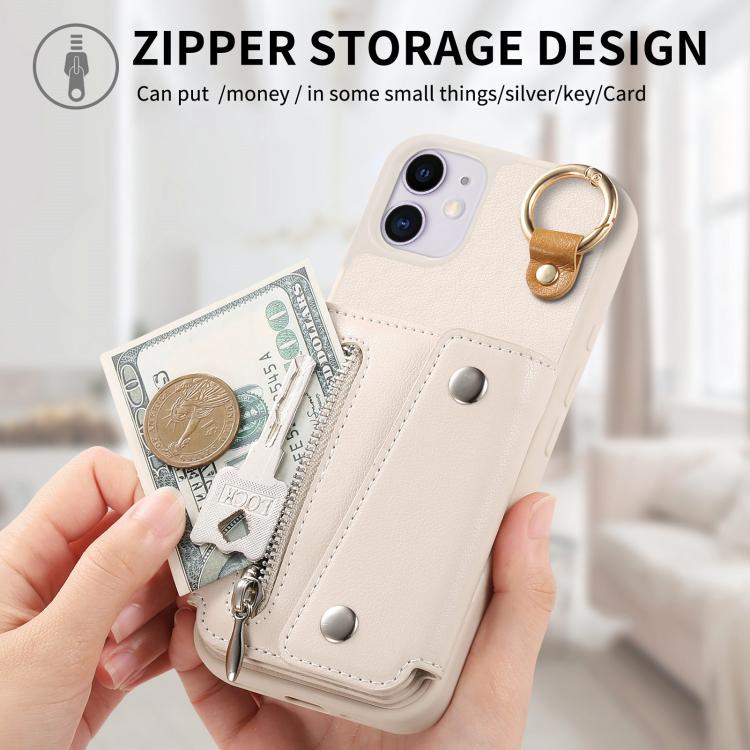 For iPhone 11 Pro Dream Wallet D Buckle Leather Back Cover Phone Case
