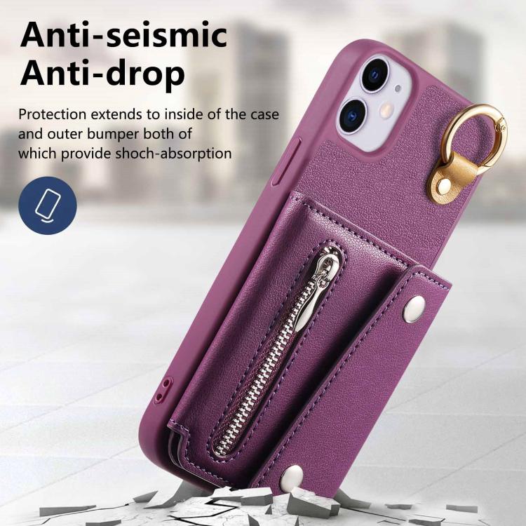 For iPhone 11 Pro Dream Wallet D Buckle Leather Back Cover Phone Case