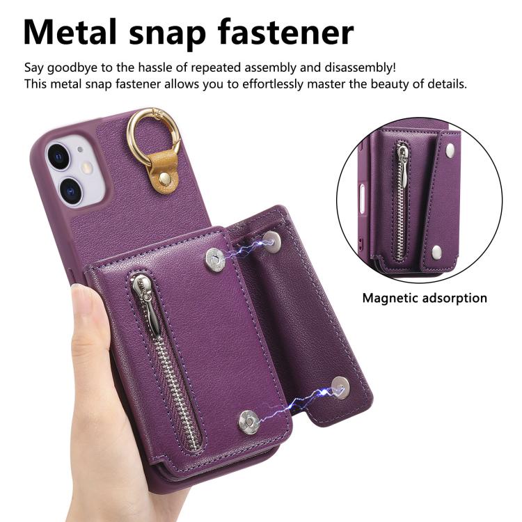 For iPhone 11 Pro Dream Wallet D Buckle Leather Back Cover Phone Case