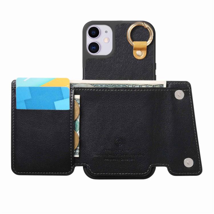 For iPhone 11 Pro Dream Wallet D Buckle Leather Back Cover Phone Case