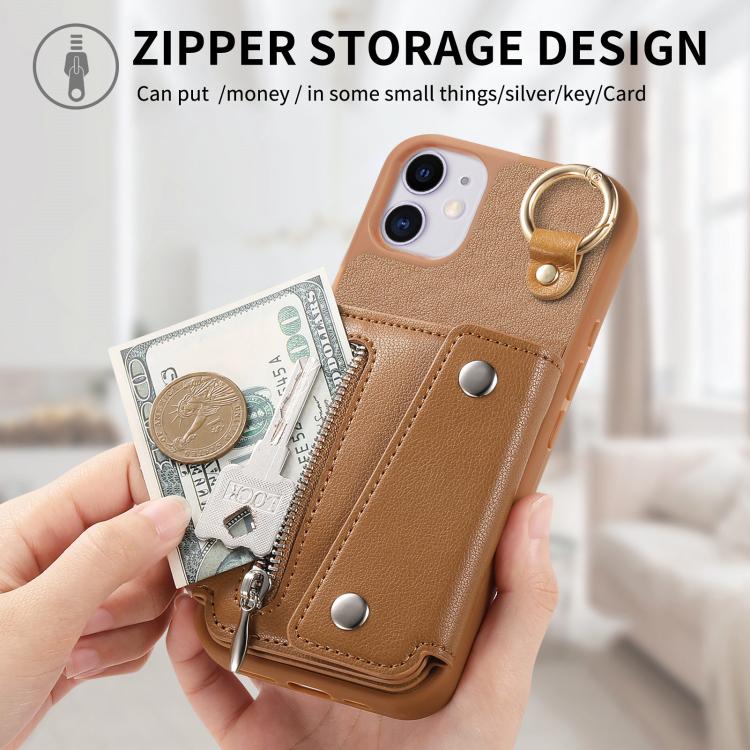 For iPhone 11 Pro Max Dream Wallet D Buckle Leather Back Cover Phone Case
