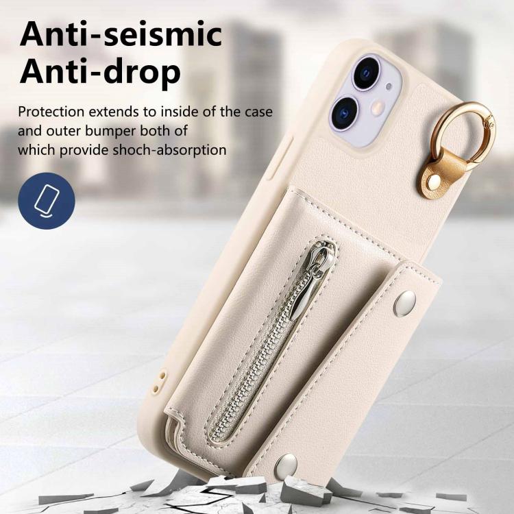 For iPhone 11 Pro Max Dream Wallet D Buckle Leather Back Cover Phone Case