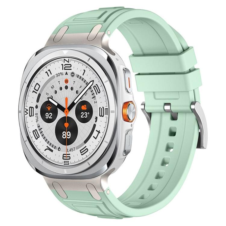 For Samsung Galaxy Watch Ultra / Ultra 2025 Triple-Layer Armour Silicone Watch Band