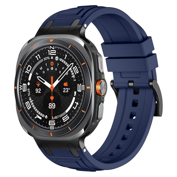 For Samsung Galaxy Watch Ultra / Ultra 2025 Triple-Layer Armour Silicone Watch Band