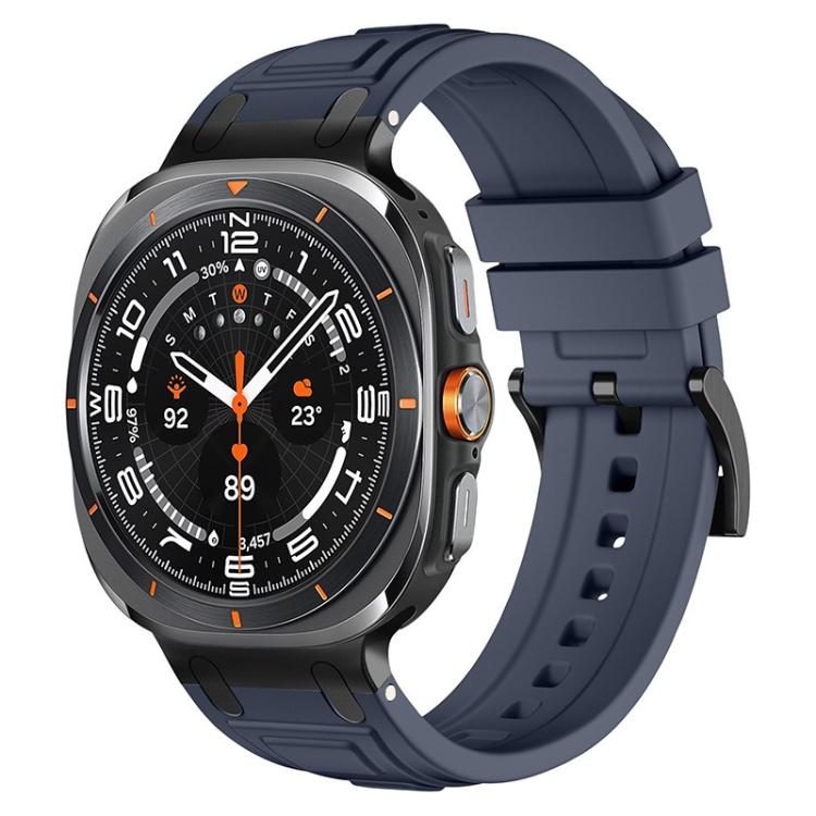 For Samsung Galaxy Watch Ultra / Ultra 2025 Triple-Layer Armour Silicone Watch Band