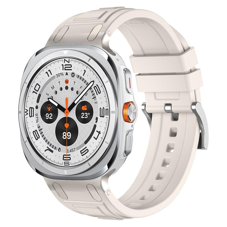 For Samsung Galaxy Watch Ultra / Ultra 2025 Triple-Layer Armour Silicone Watch Band