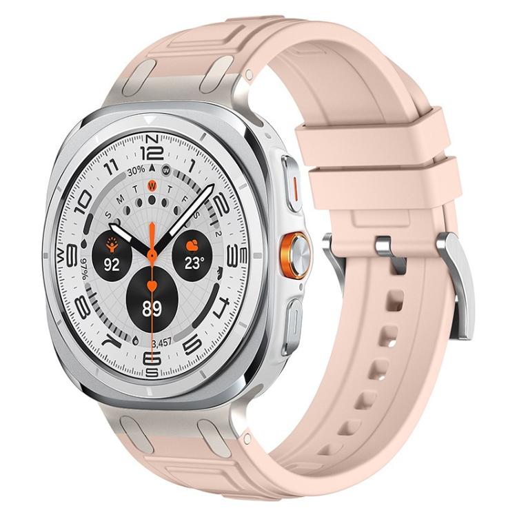 For Samsung Galaxy Watch Ultra / Ultra 2025 Triple-Layer Armour Silicone Watch Band
