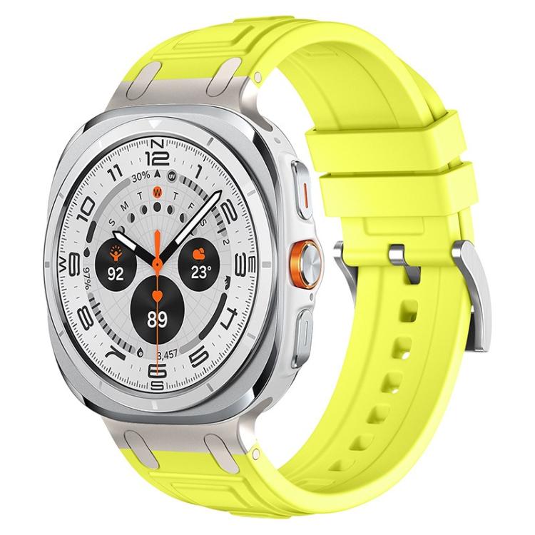 For Samsung Galaxy Watch Ultra / Ultra 2025 Triple-Layer Armour Silicone Watch Band