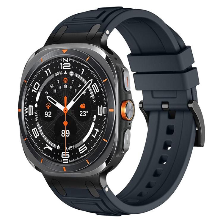 For Samsung Galaxy Watch Ultra / Ultra 2025 Triple-Layer Armour Silicone Watch Band
