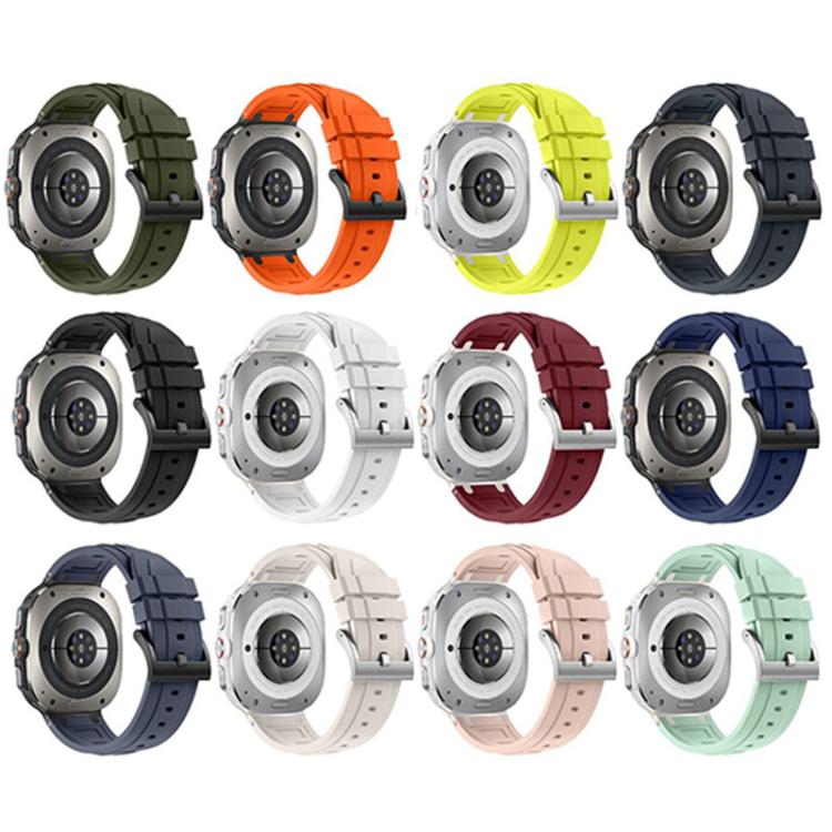 For Samsung Galaxy Watch Ultra / Ultra 2025 Triple-Layer Armour Silicone Watch Band