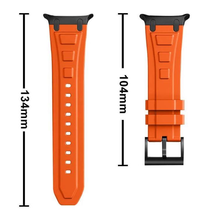 For Samsung Galaxy Watch Ultra / Ultra 2025 Triple-Layer Armour Silicone Watch Band