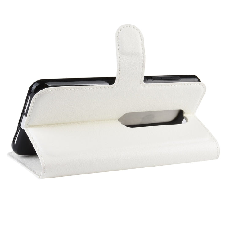 Litchi Texture Horizontal Flip Leather Case for Vodafone Smart N10 / VFD 630, with Wallet & Holder & Card Slots