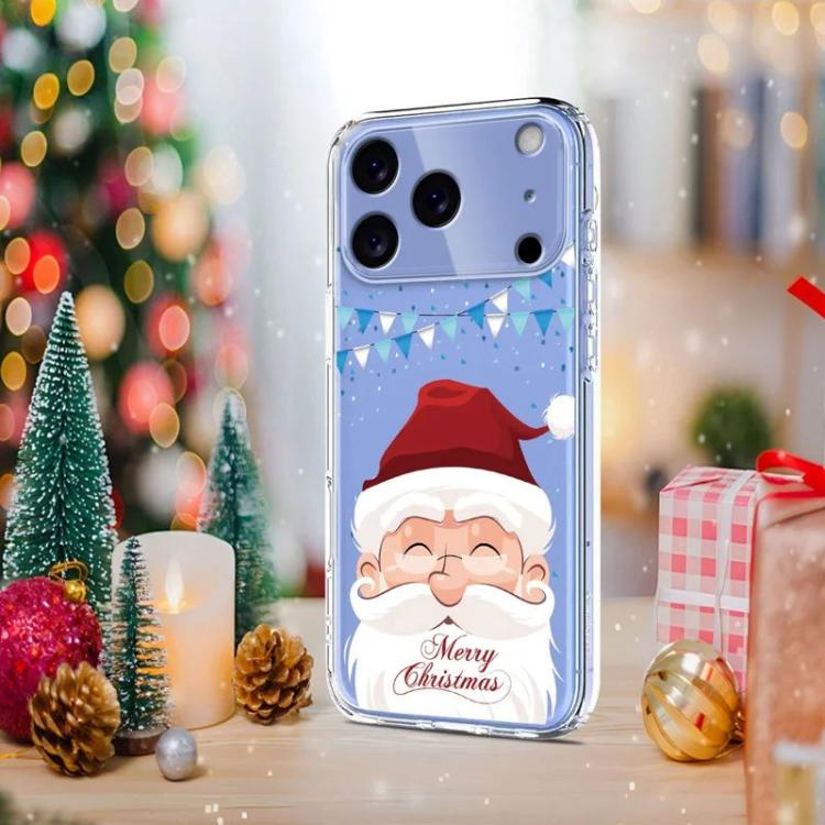 For iPhone 17 Pro Max Christmas-themed Printed TPU Phone Case