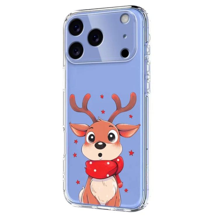 For iPhone 17 Pro Max Christmas-themed Printed TPU Phone Case