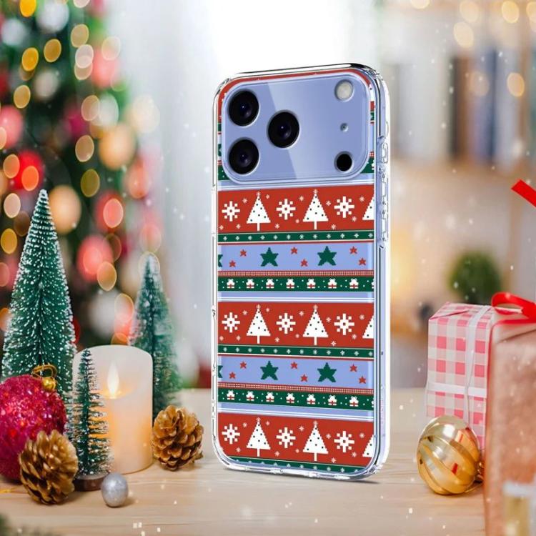 For iPhone 17 Pro Max Christmas-themed Printed TPU Phone Case