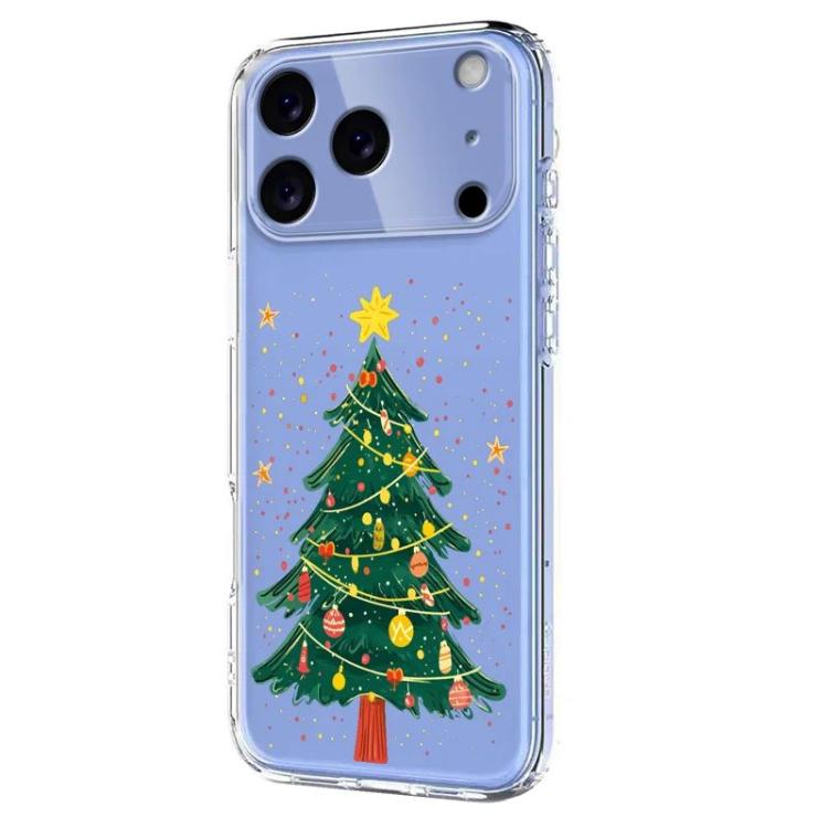 For iPhone 17 Pro Christmas-themed Printed TPU Phone Case