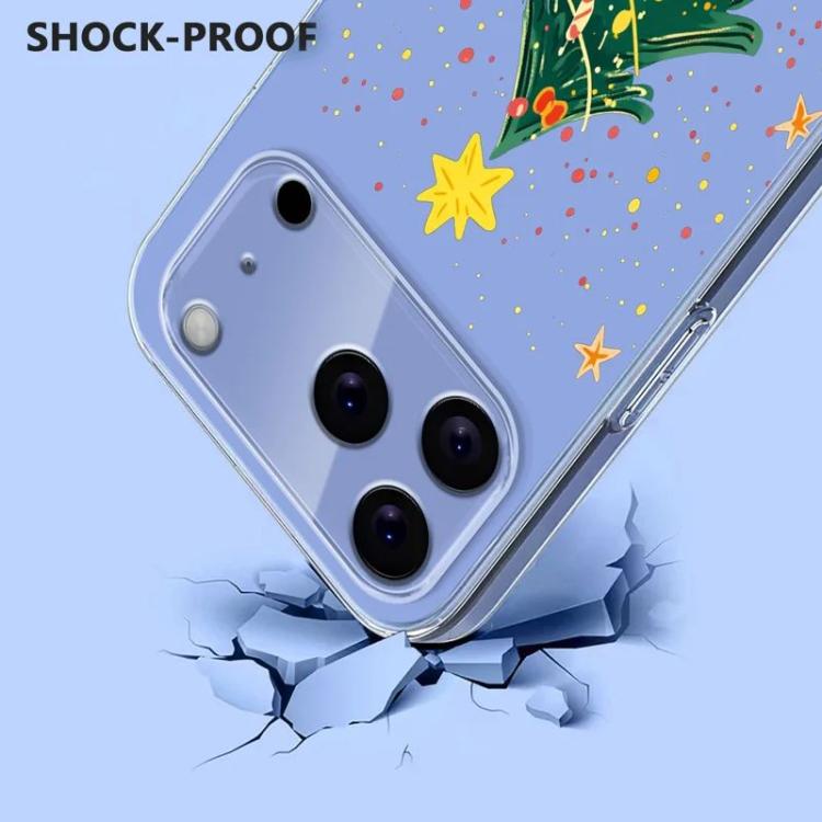 For iPhone 17 Pro Christmas-themed Printed TPU Phone Case