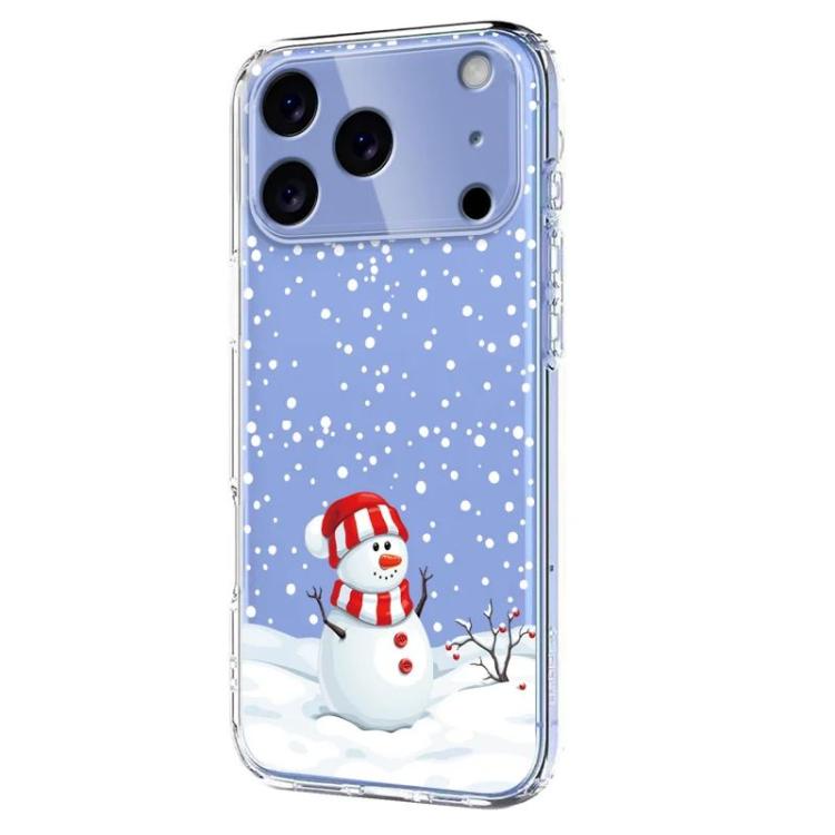 For iPhone 17 Pro Christmas-themed Printed TPU Phone Case