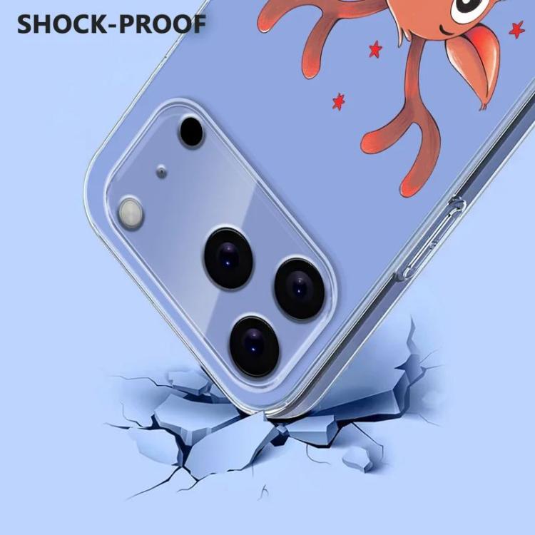 For iPhone 17 Pro Christmas-themed Printed TPU Phone Case